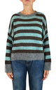 Off-On - Maglia alpaca kimono - Menta