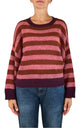 Off-On - Maglia alpaca kimono - Magenta