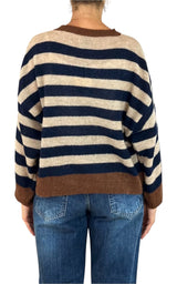 Off-On - Maglia alpaca kimono - Burro