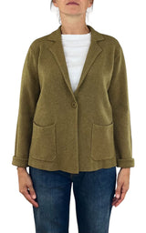 Initial - Giacca in maglia - Olio