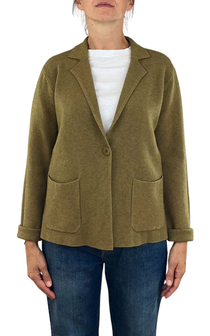 Initial - Giacca in maglia - Olio