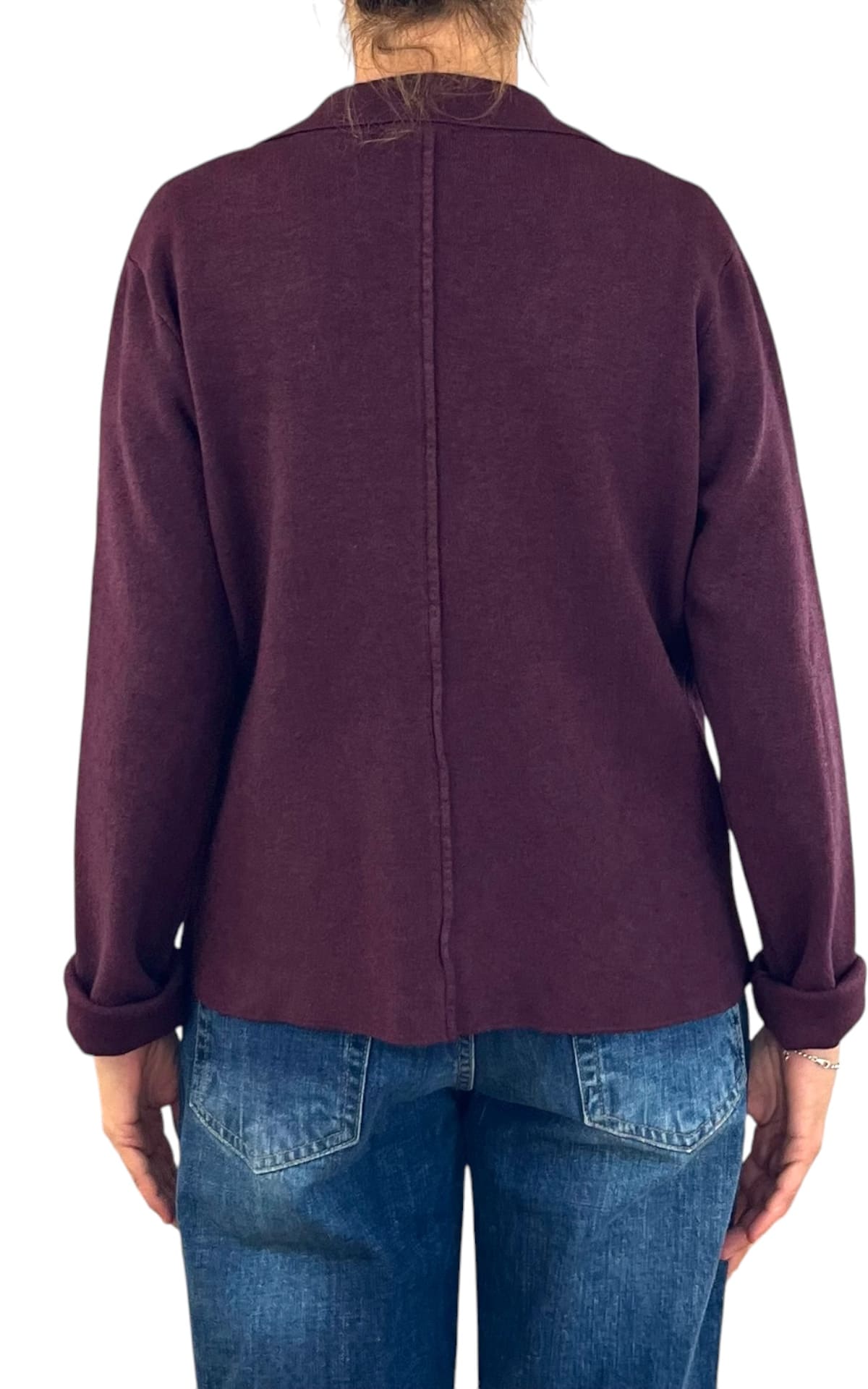 Initial - Giacca in maglia - Vino