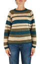 Off-On - Maglia in alpaca rigata - Beige