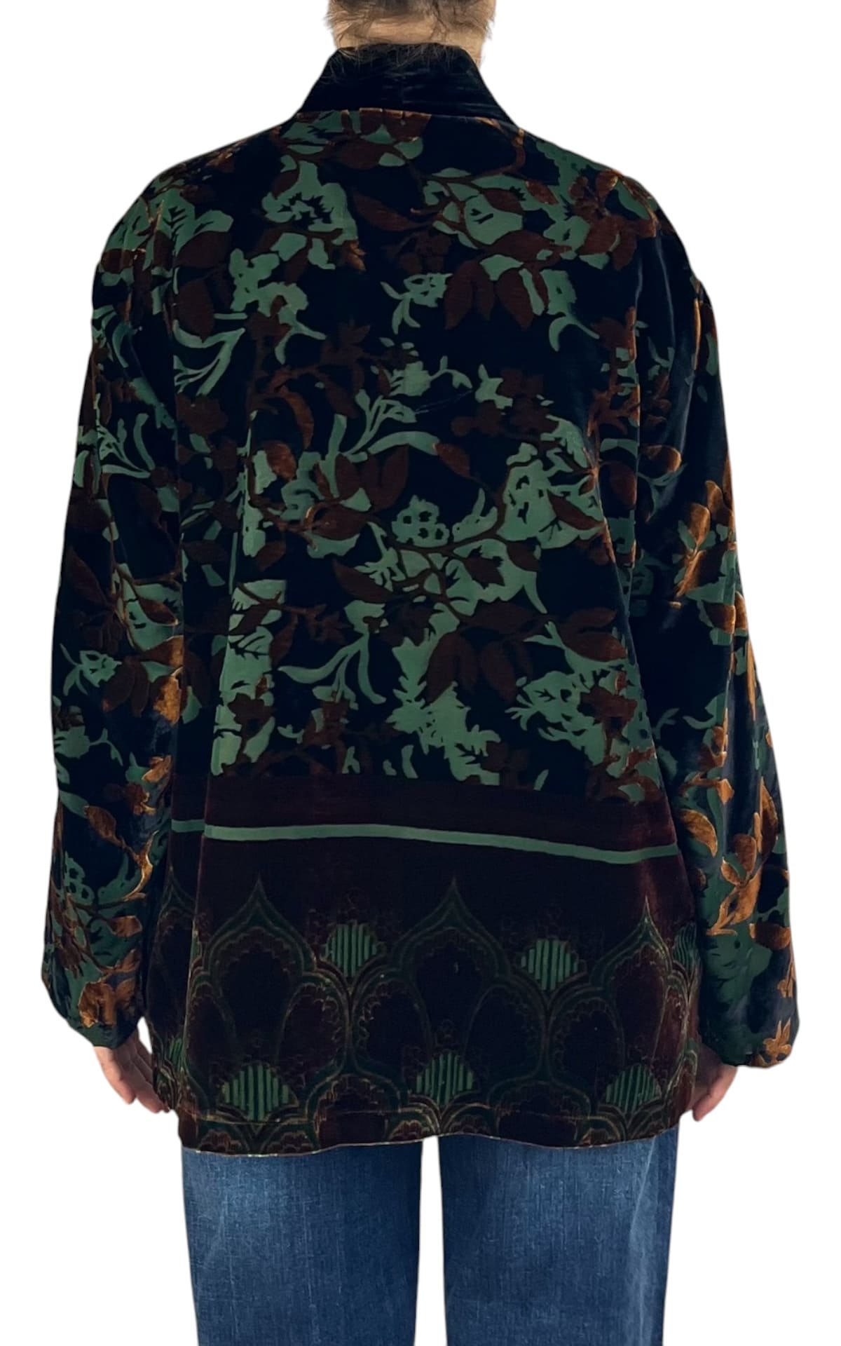 Wu'Side - Kimono damascato - Moro