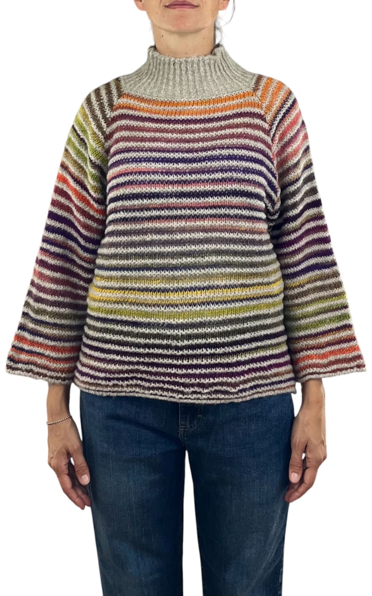 Flaminia G - Maglia cratere multicolor - Burro