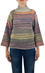 Flaminia G - Maglia cratere multicolor - Burro