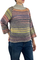 Flaminia G - Maglia cratere multicolor - Burro