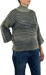 Flaminia G - Maglia cratere multicolor - Verde