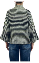 Flaminia G - Maglia cratere multicolor - Verde