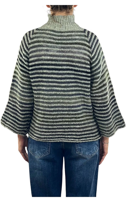 Flaminia G - Maglia cratere multicolor - Verde