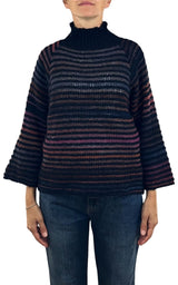 Flaminia G - Maglia cratere multicolor - Blu