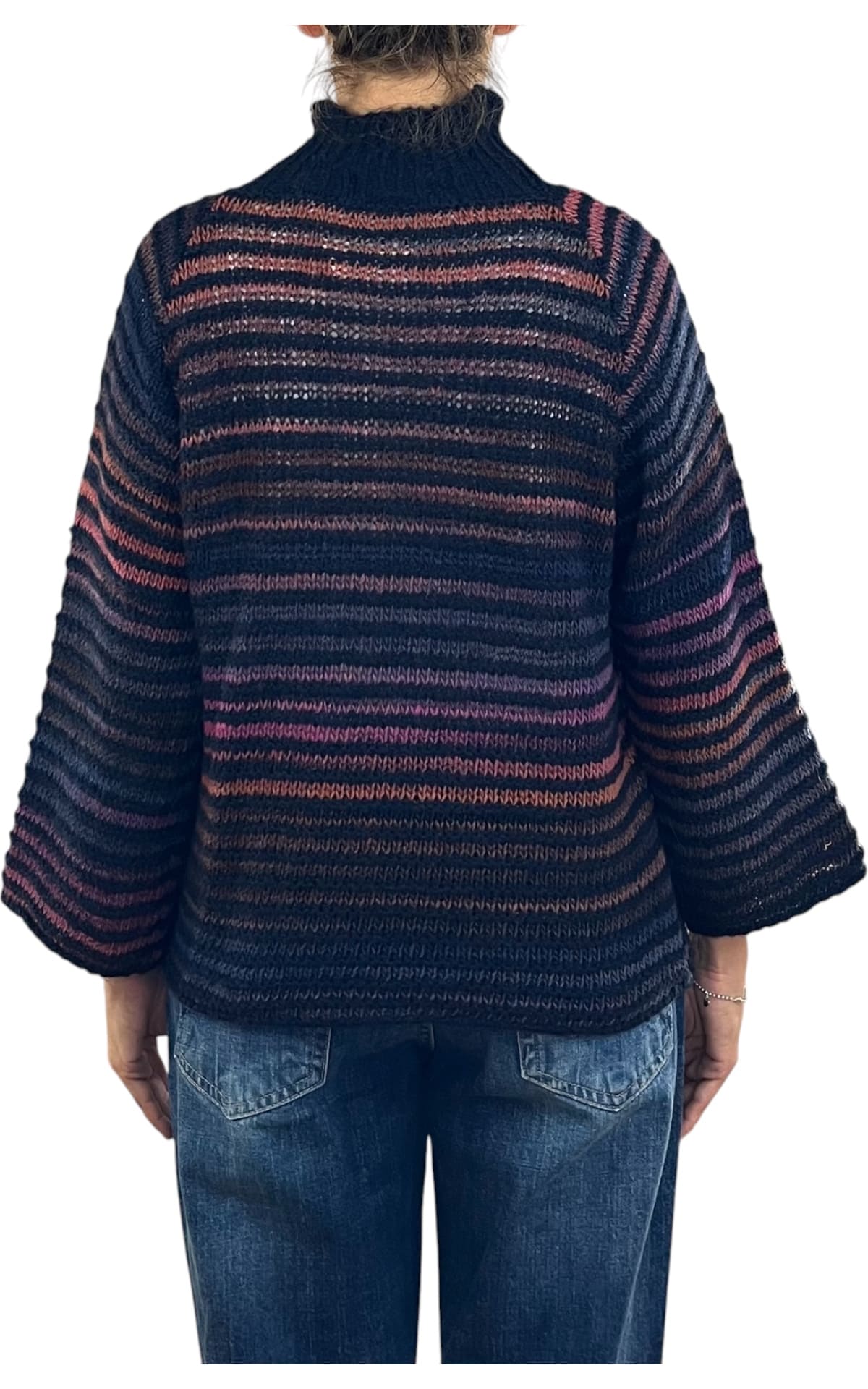 Flaminia G - Maglia cratere multicolor - Blu