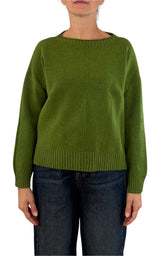 Initial - Maglia scatoletta - Verde