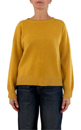 Initial - Maglia scatoletta - Giallo