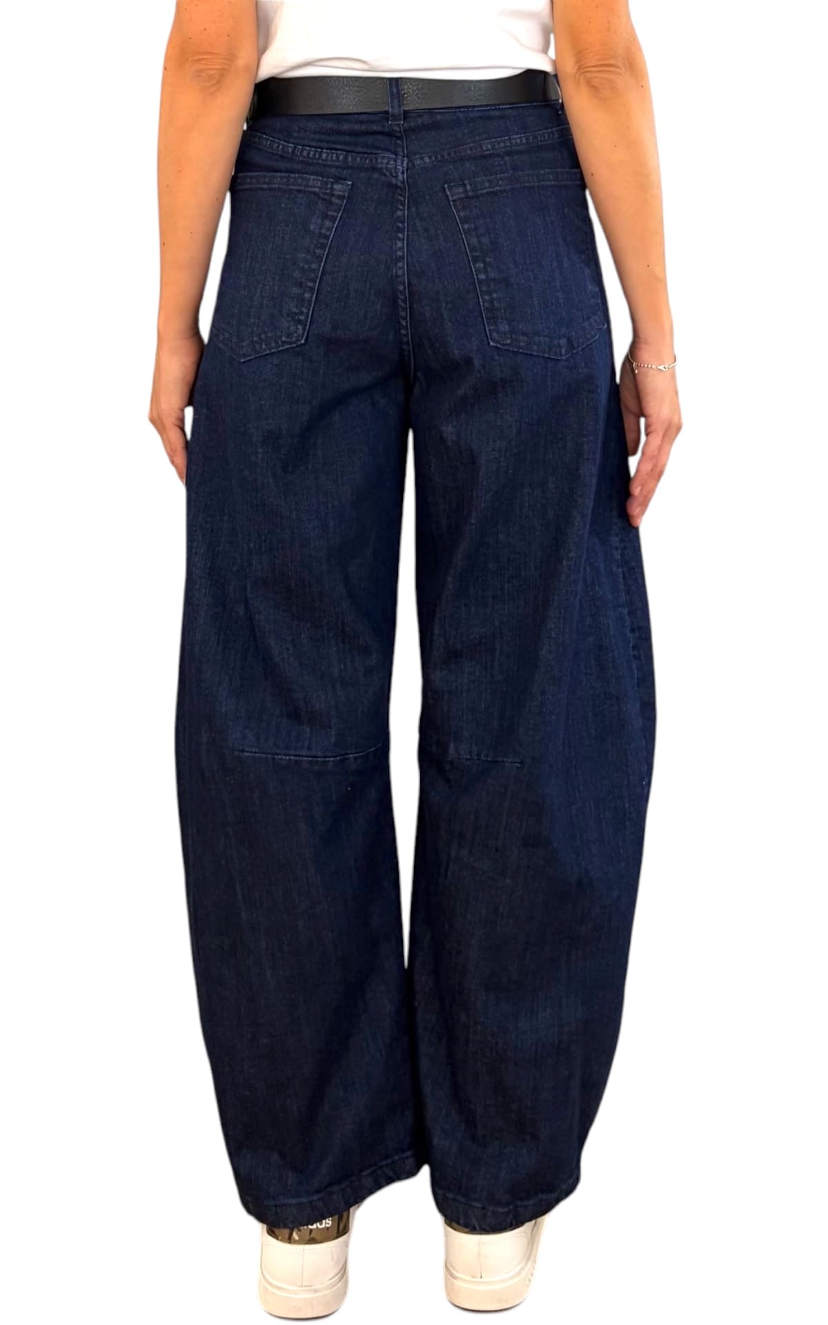 Off-On - Jeans baloon - Denim scuro