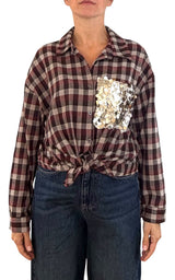 Minth - Camicia tasca - Bordeaux