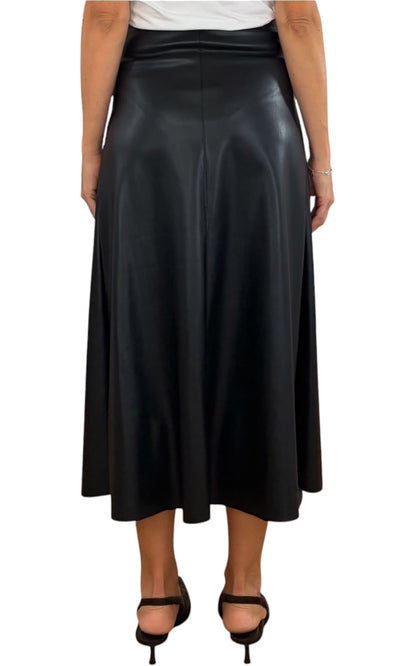 Off-On -Gonna ecopelle - Nero
