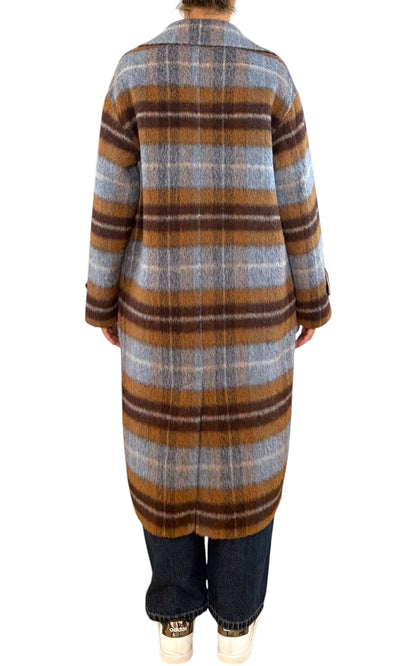 Wu'Side - Cappotto double check - Moro