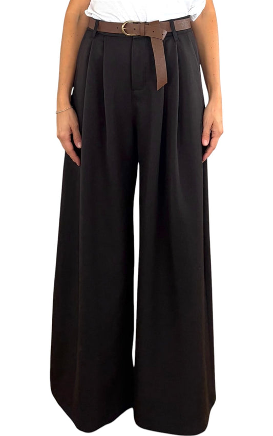 Minth - Pantalone palazzo - Moro
