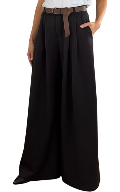 Minth - Pantalone palazzo - Moro
