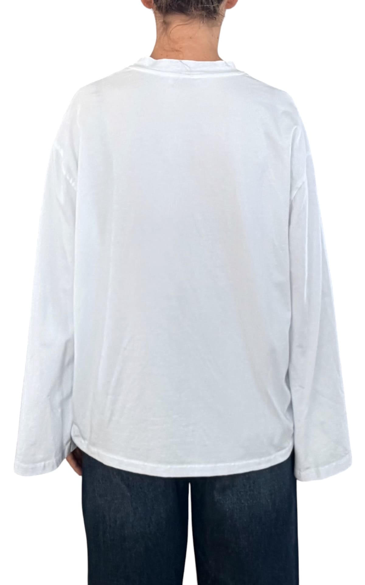 Off-On - T-shirt manica campana - Bianco