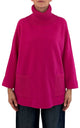 Initial - Maglia over tasche - Fucsia