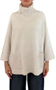 Initial - Maglia over tasche - Burro