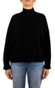 Initial - Maglia collo vulcano - Nero