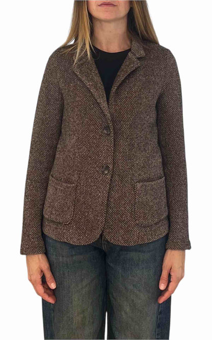 Susan Di - Giacca sale e pepe - camel