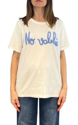 Civico 1 -T-shirt "No vabbè" - Azzurro