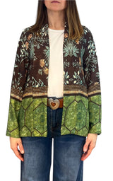 Wu'Side - Kimono corto - Marrone