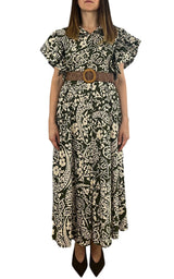 Susan Di - Abito fantasia - Verde