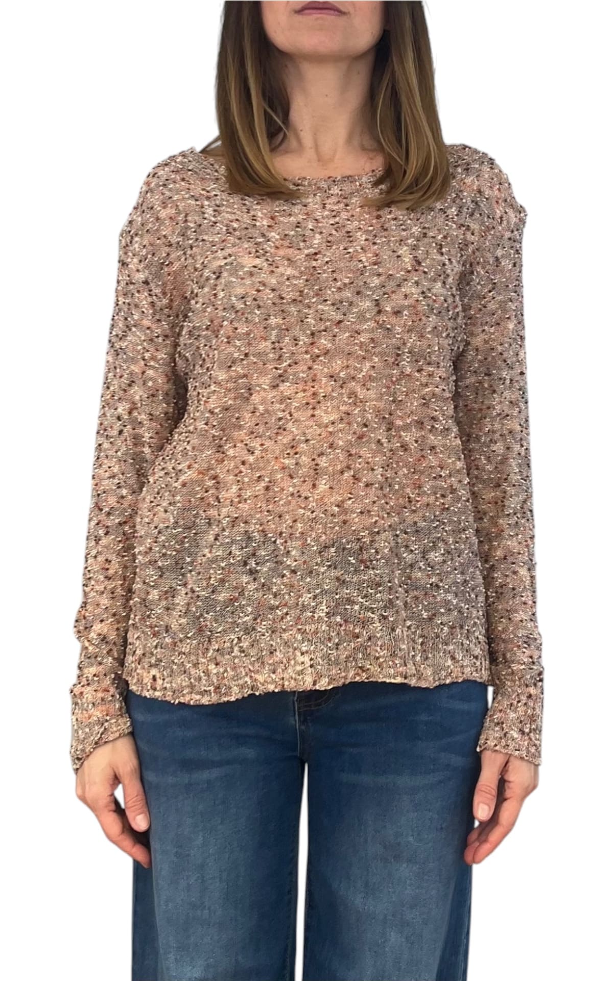Susan Di - Maglia nodini - Beige