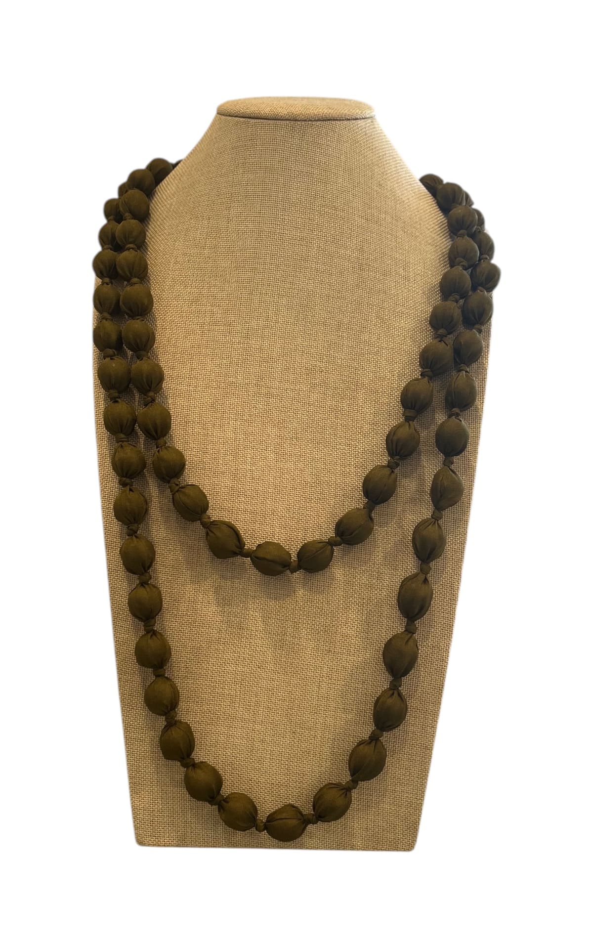 Susan Di - Collana palle - Verde militare