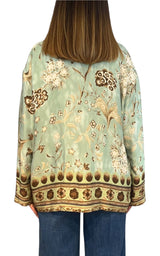 Wu'Side - Kimono corto - Celeste