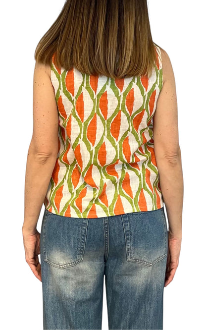 Compañia Fantastica - Camicia stampa rombi - Burro