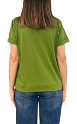 Off-on - Maglia scatola - Verde