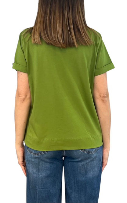 Off-on - Maglia scatola - Verde