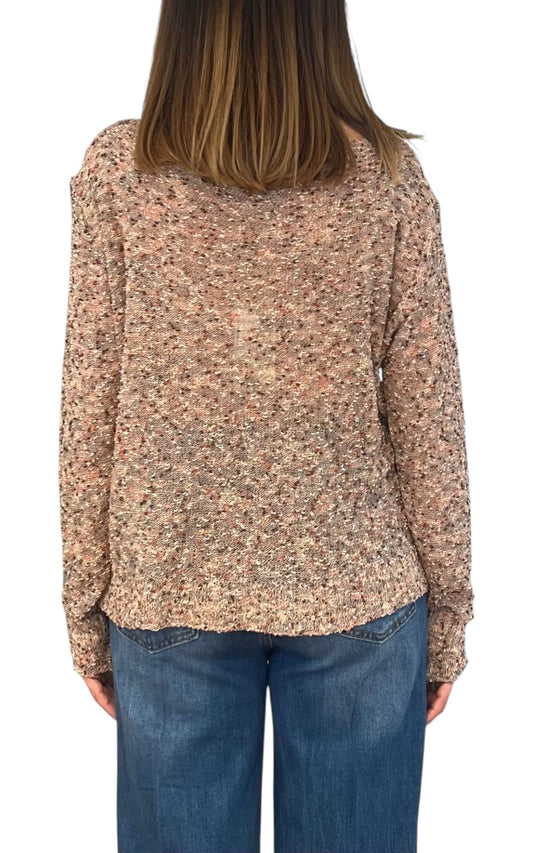 Susan Di - Maglia nodini - Beige