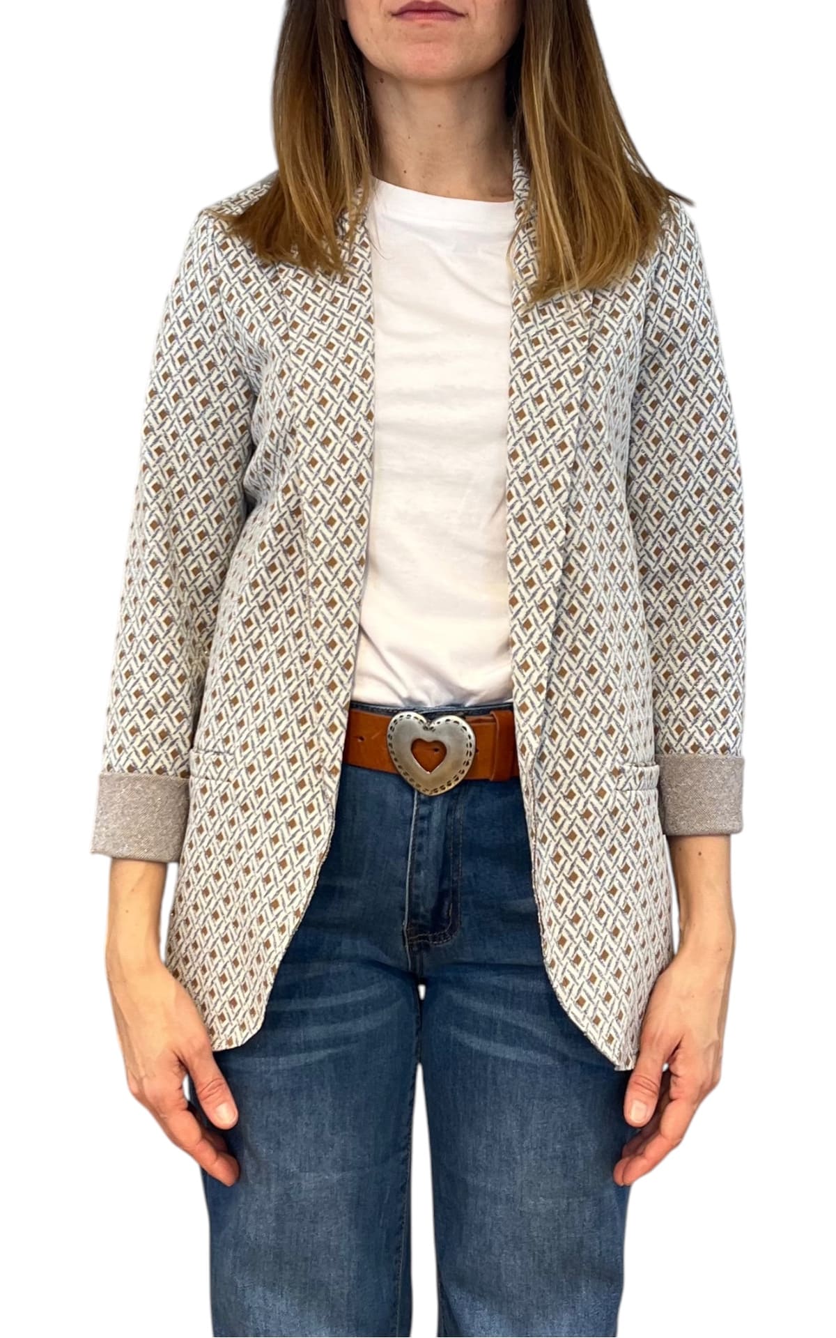 Off-on - Giacca JOY - Camel