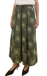 Off-On - Gonna fiori - Verde
