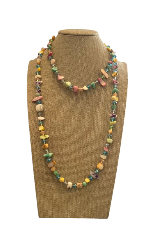 Susan Di - Collana pietre - Multicolor chiaro