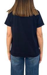 Off-on - Maglia scatola - Blu