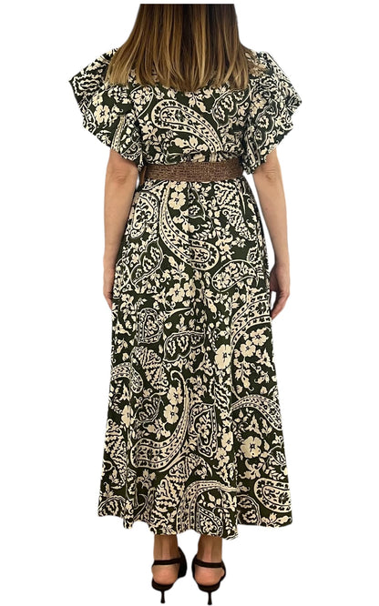 Susan Di - Abito fantasia - Verde
