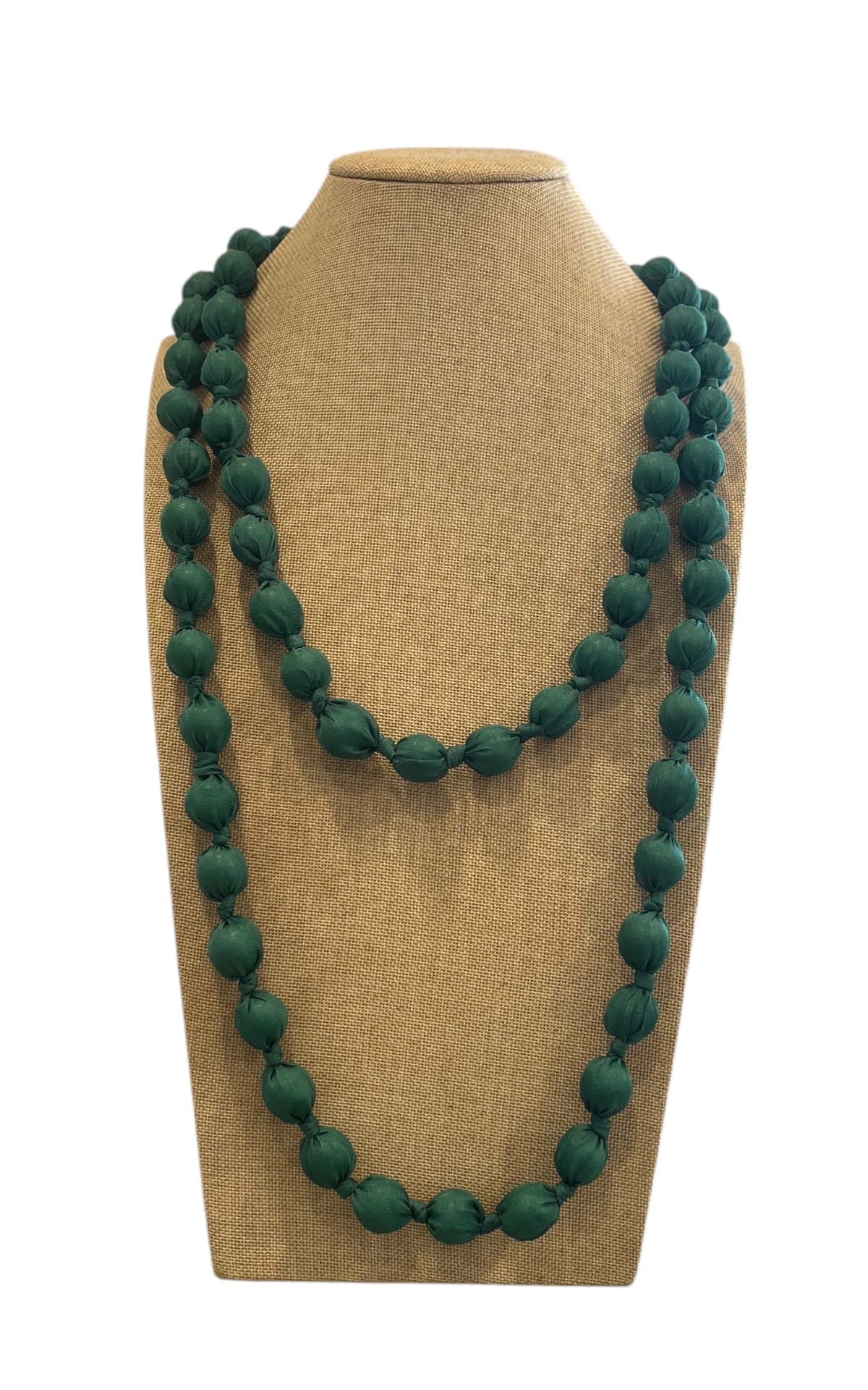 Susan Di - Collana palle - Verde bottiglia