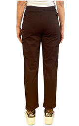 Off-on - Pantaloni pences - Testa di moro