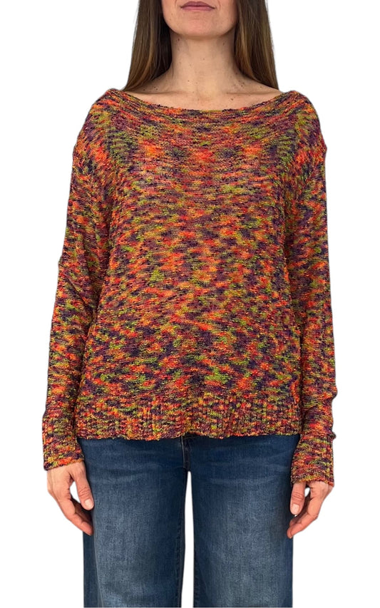 Susan Di - Maglia nodini - Rosso