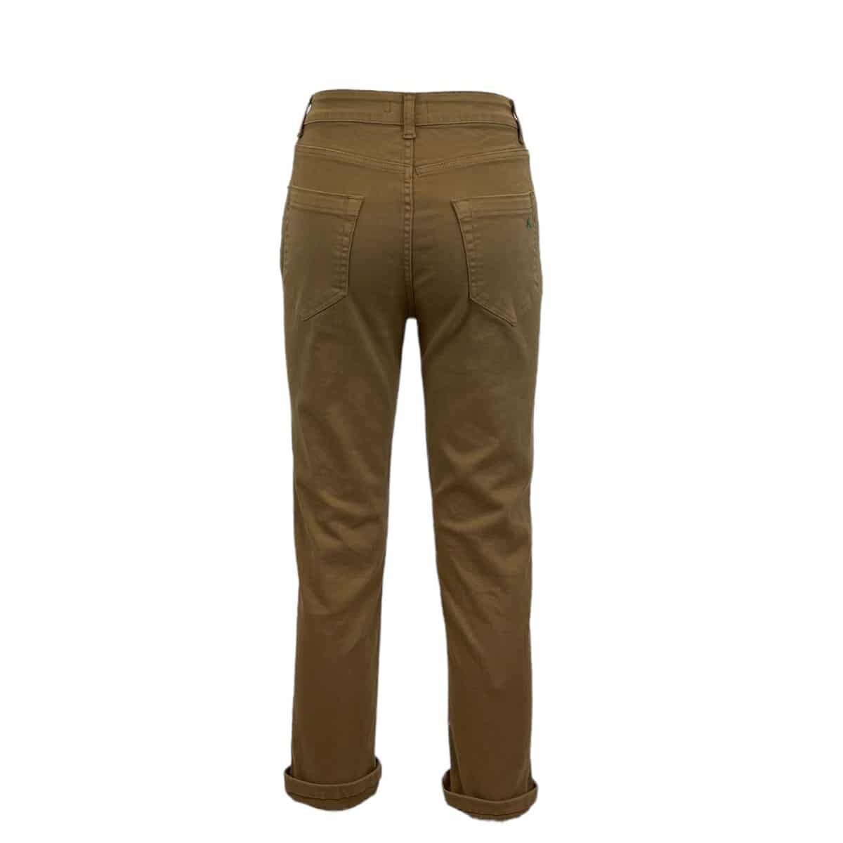 pantalone camel cotone drill Off-On