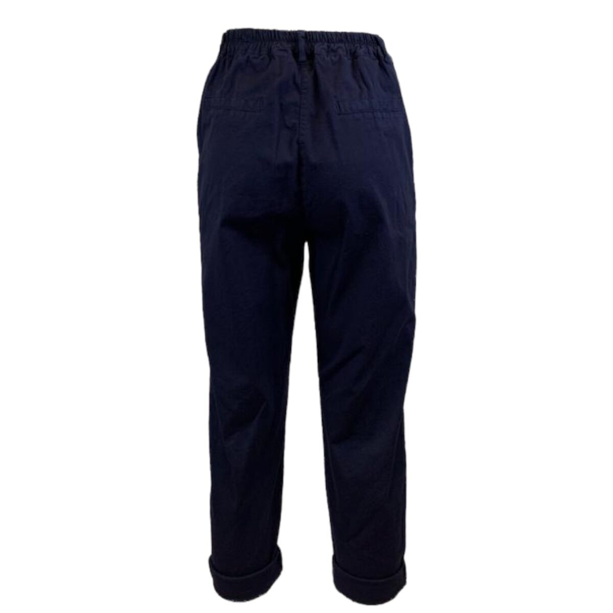 pantalone Boyfriend blu navy off-on