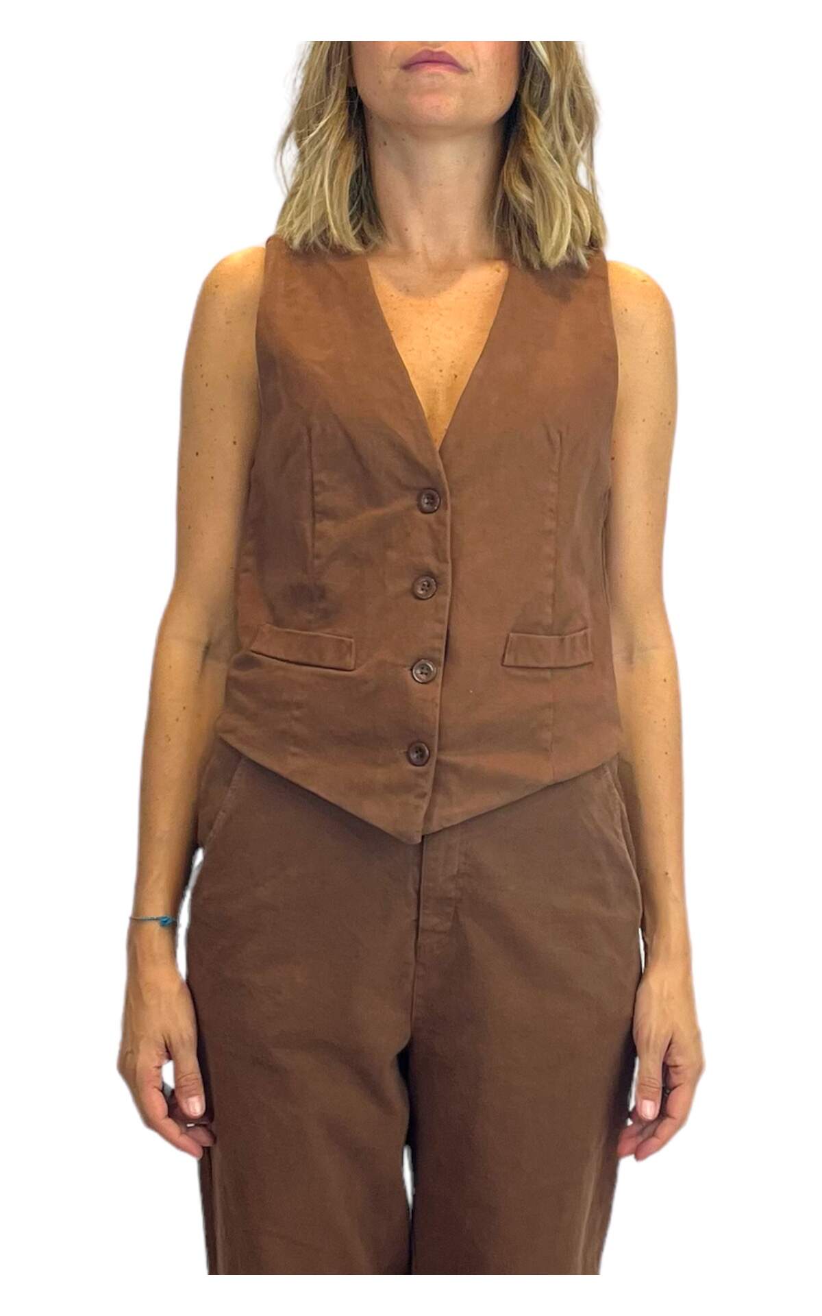 Off-On - Gilet - camel